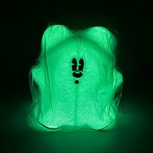NEW Stitch Shoppe By Loungefly Mickey Mouse Ghost Glow In The Dark Crossbody Bag